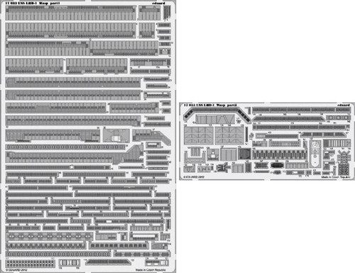 USS Wasp LHD1 for HBB 1/700 Ship Eduard