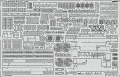 USS Wasp LHD-1 Part 1 for TSM 1/350 Eduard