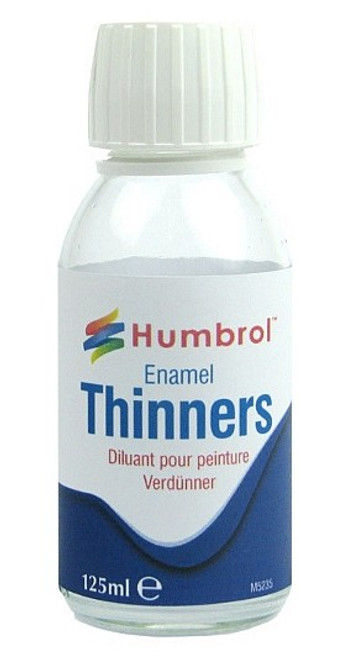 Enamel Thinners 125ml Bottle Humbrol