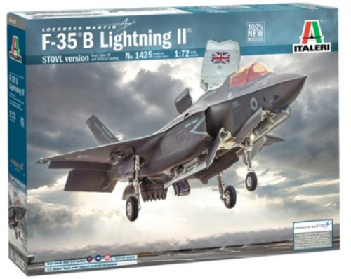 F-35B Lightning II STOVL Version Jet Fighter 1/72 Italeri