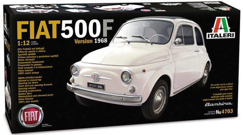 Fiat 500F Version 1968 1/12 Italeri