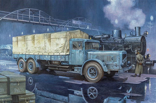 Vomag 8 LR LKW WWII German Heavy Truck (New Tool) 1/35 Roden