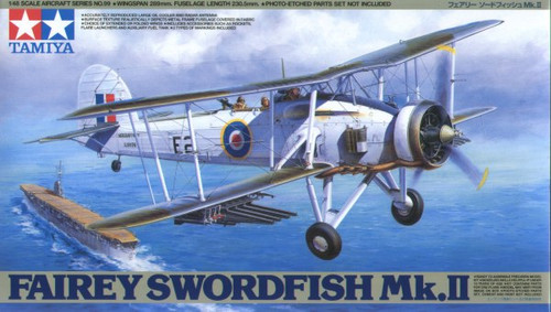 Fairey Swordfish Mk II Spotter/Torpedo Bomber 1/48 Tamiya