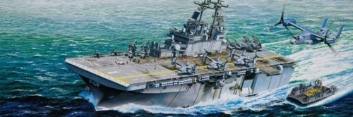 USS Wasp LHD-1 Amphibious Assault Ship 1/350 Trumpeter