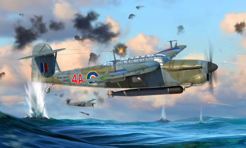 Fairey Barracuda Mk II Torpedo Bomber 1/48 Trumpeter