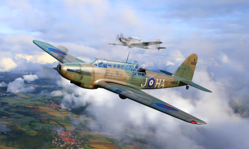 Fairey Battle MK I Light Bomber 1/48 Trumpeter