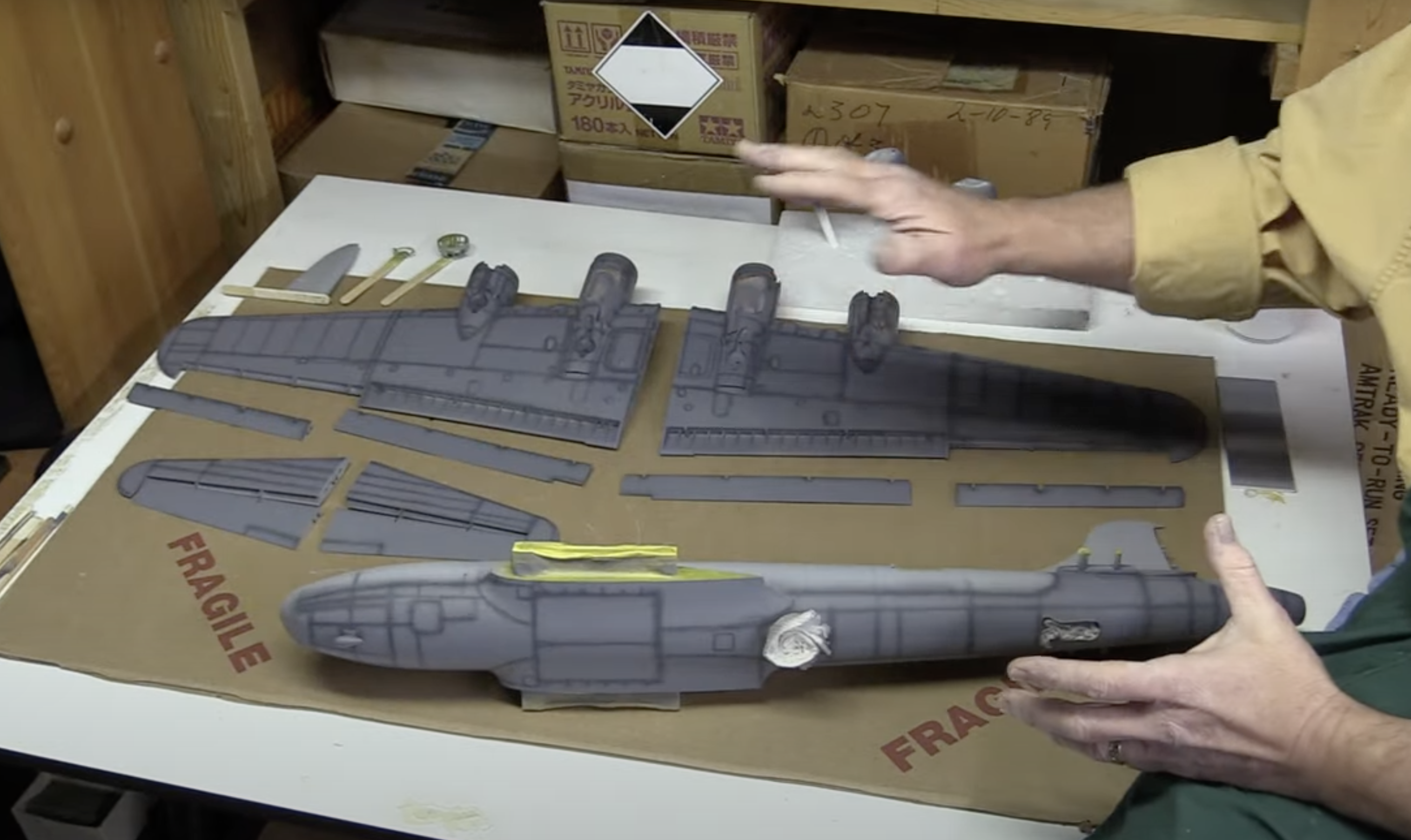 Color Modulation on a Model Kit