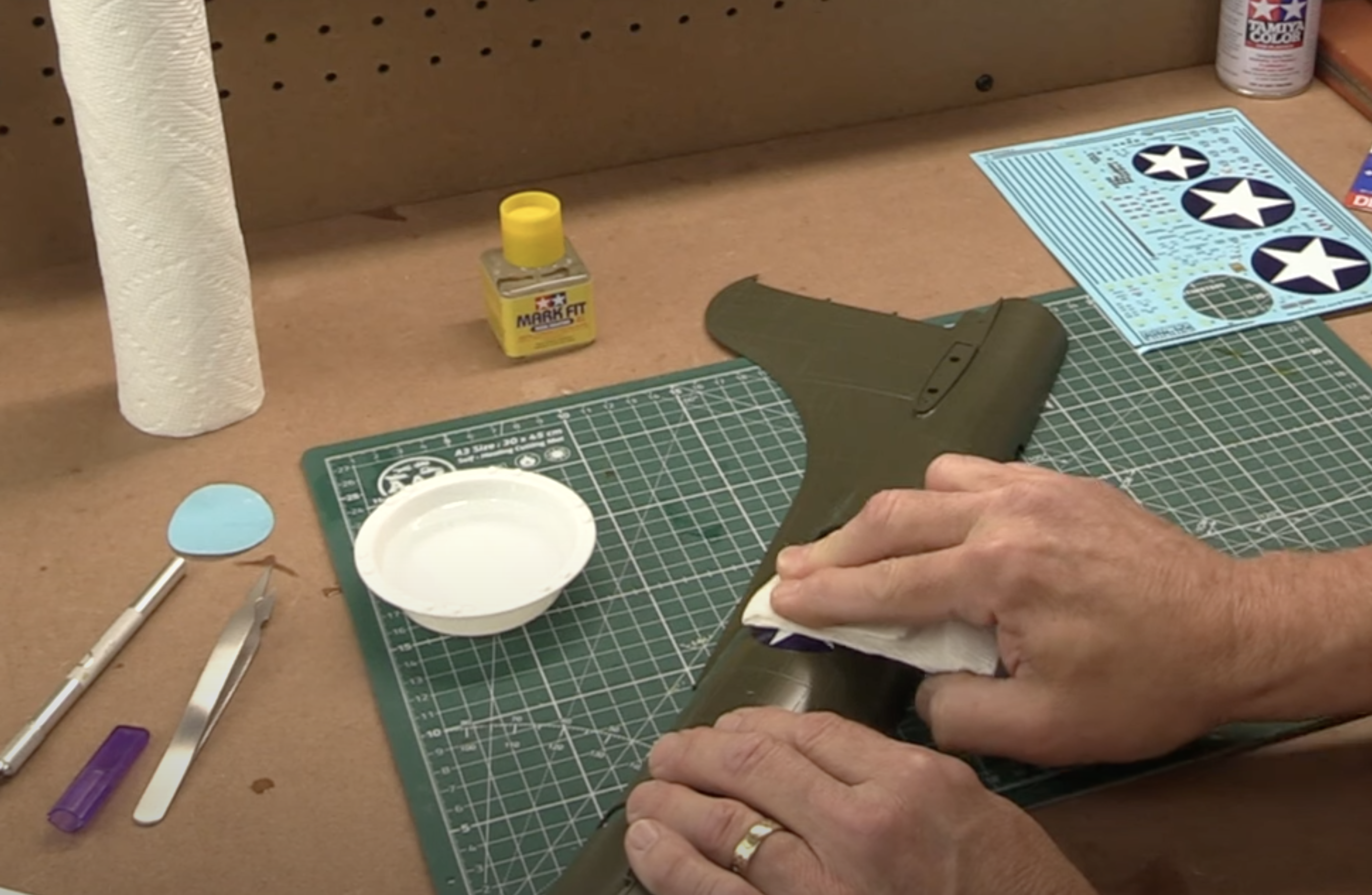 How to Apply Decals to a Plastic Model Kit