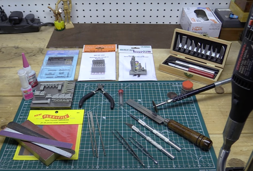 How to Use Resin Detailing Parts on Plastic Model Kits
